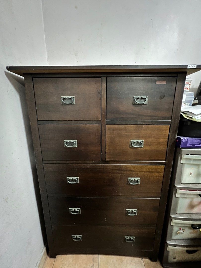 Picket & Rail Chest of Drawers, Furniture & Home Living, Furniture