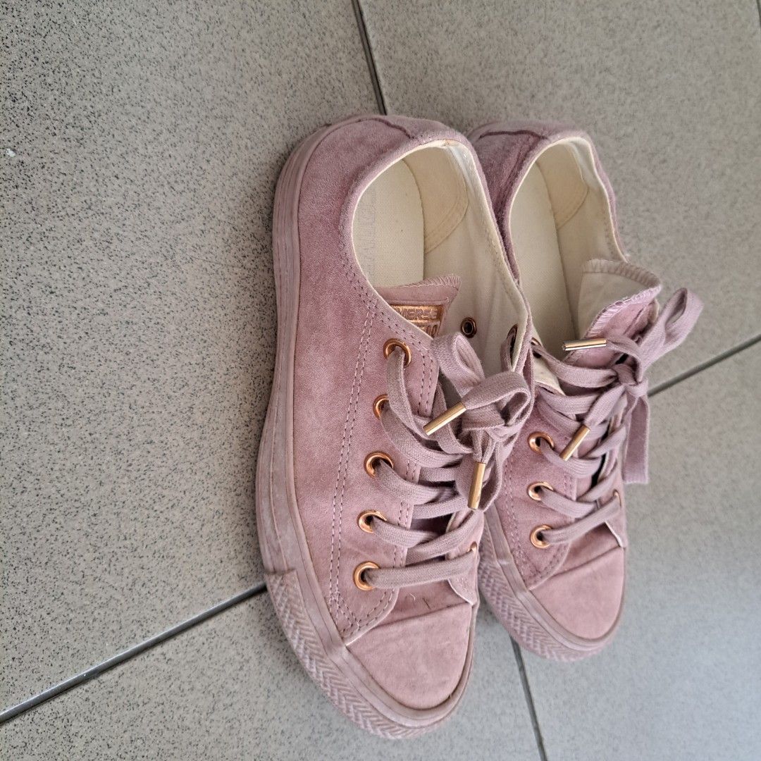 Pink Sneakers converse Women s Fashion Footwear Sneakers on
