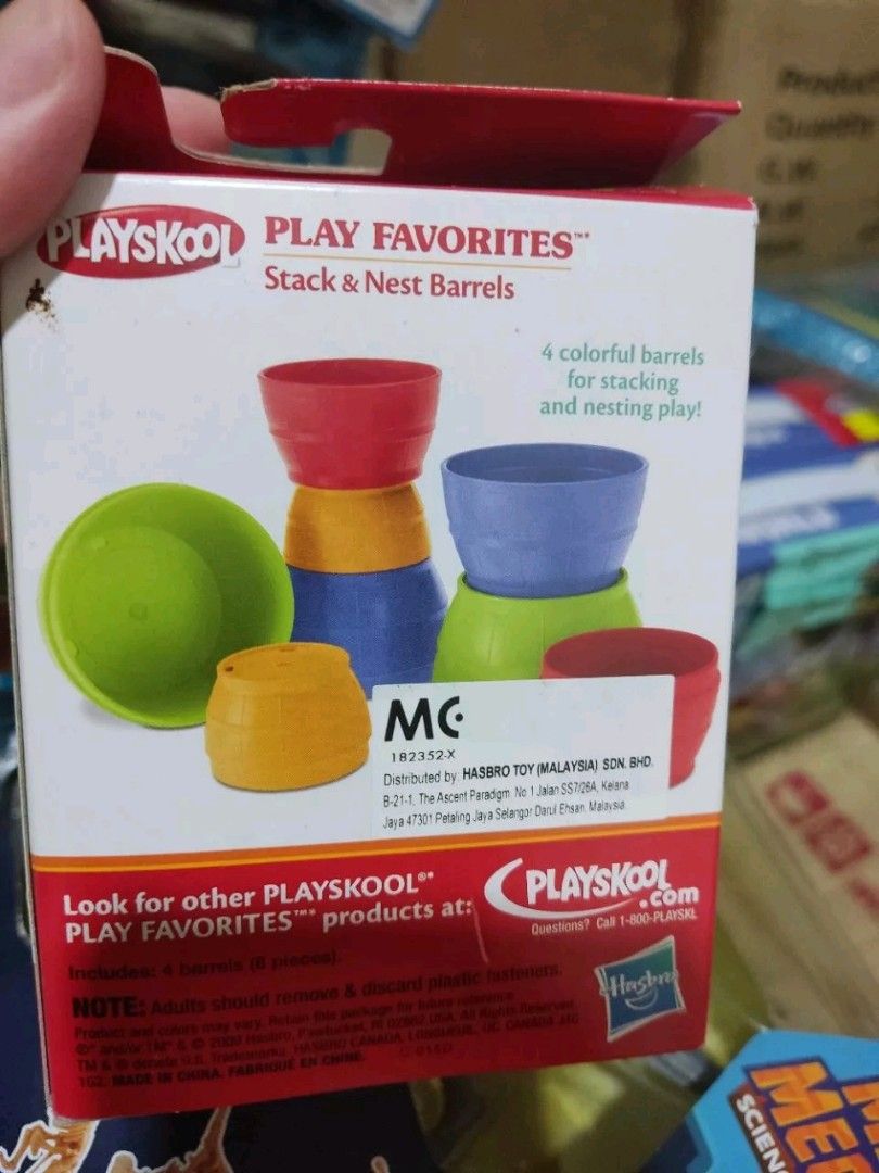 Playskool stacking barrels online