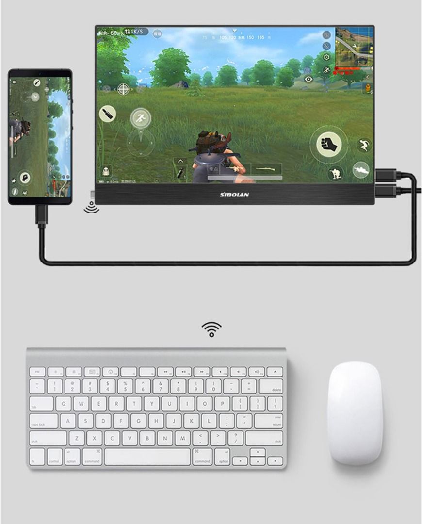 Portable Touchscreen External Monitor, Computers & Tech, Parts ...