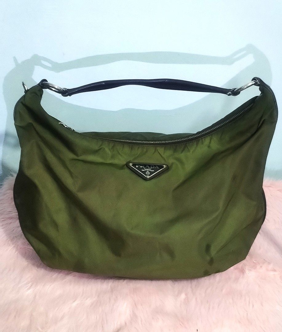 PRADA NYLON HOBO SHOULDER BAG on Carousell