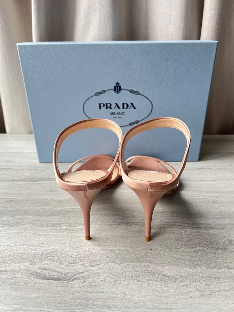 Prada strappy top heels