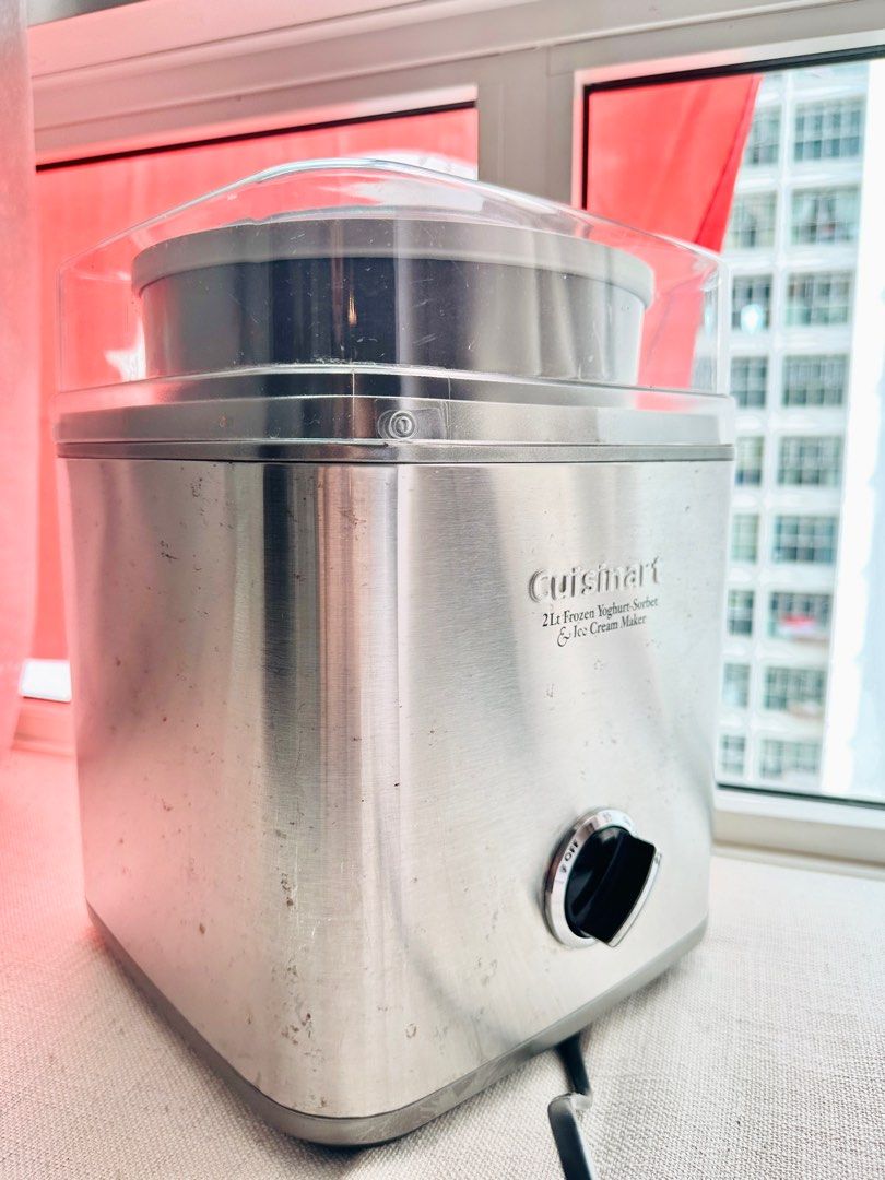 Cuisinart ice cream & frozen yoghurt maker 2l rose gold cheap