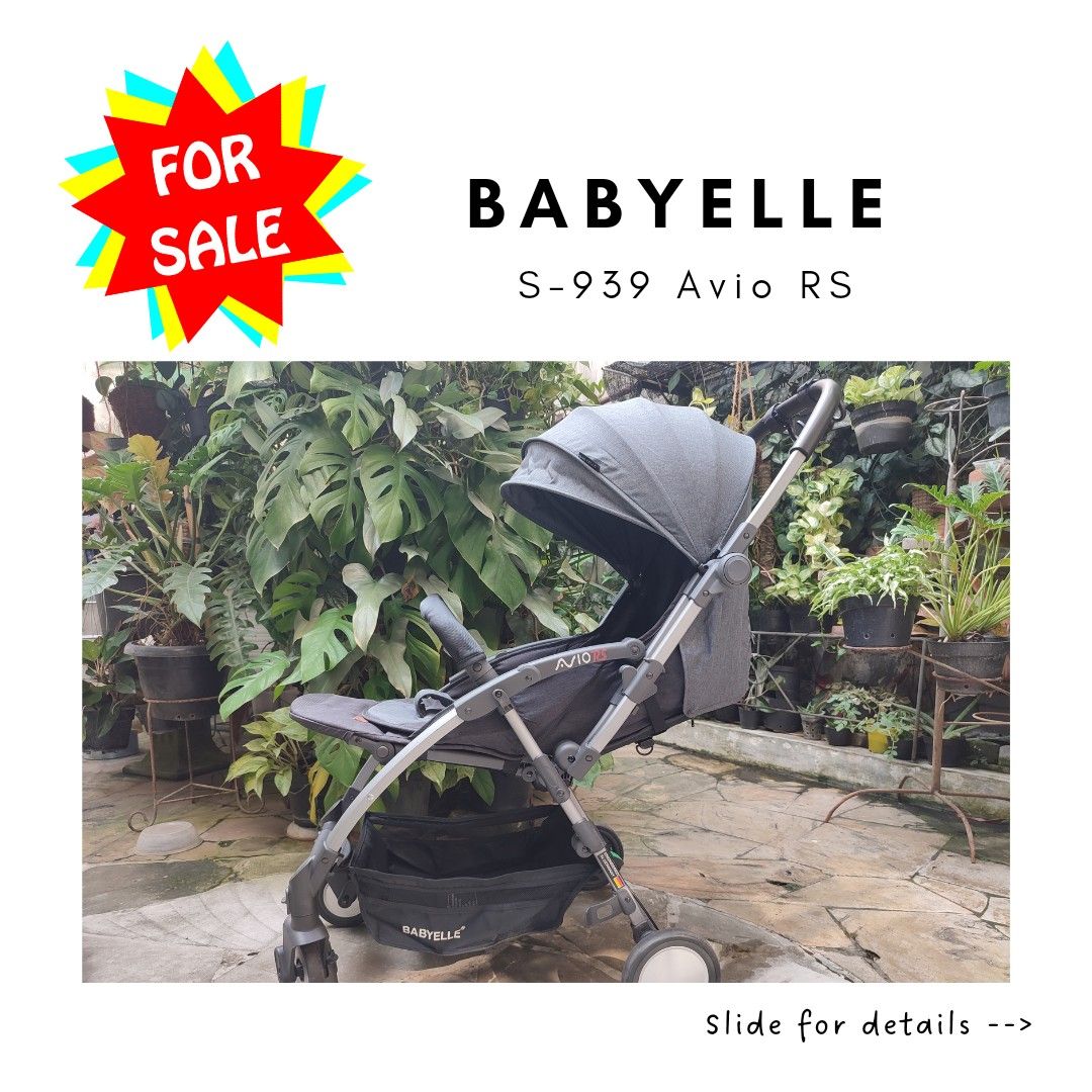 Preloved BabyElle S 939 Avio RS Bayi Anak Kereta Kursi Goyang