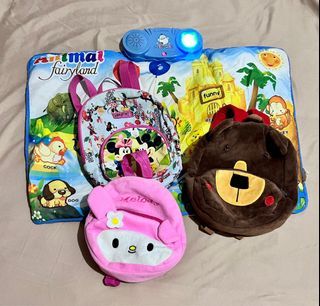 Preloved Bags /play mat for toddlers take all