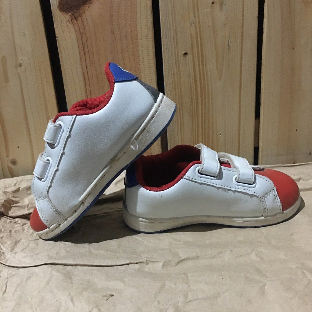Preloved Lightning Mcqueen Rubber Shoes on Carousell