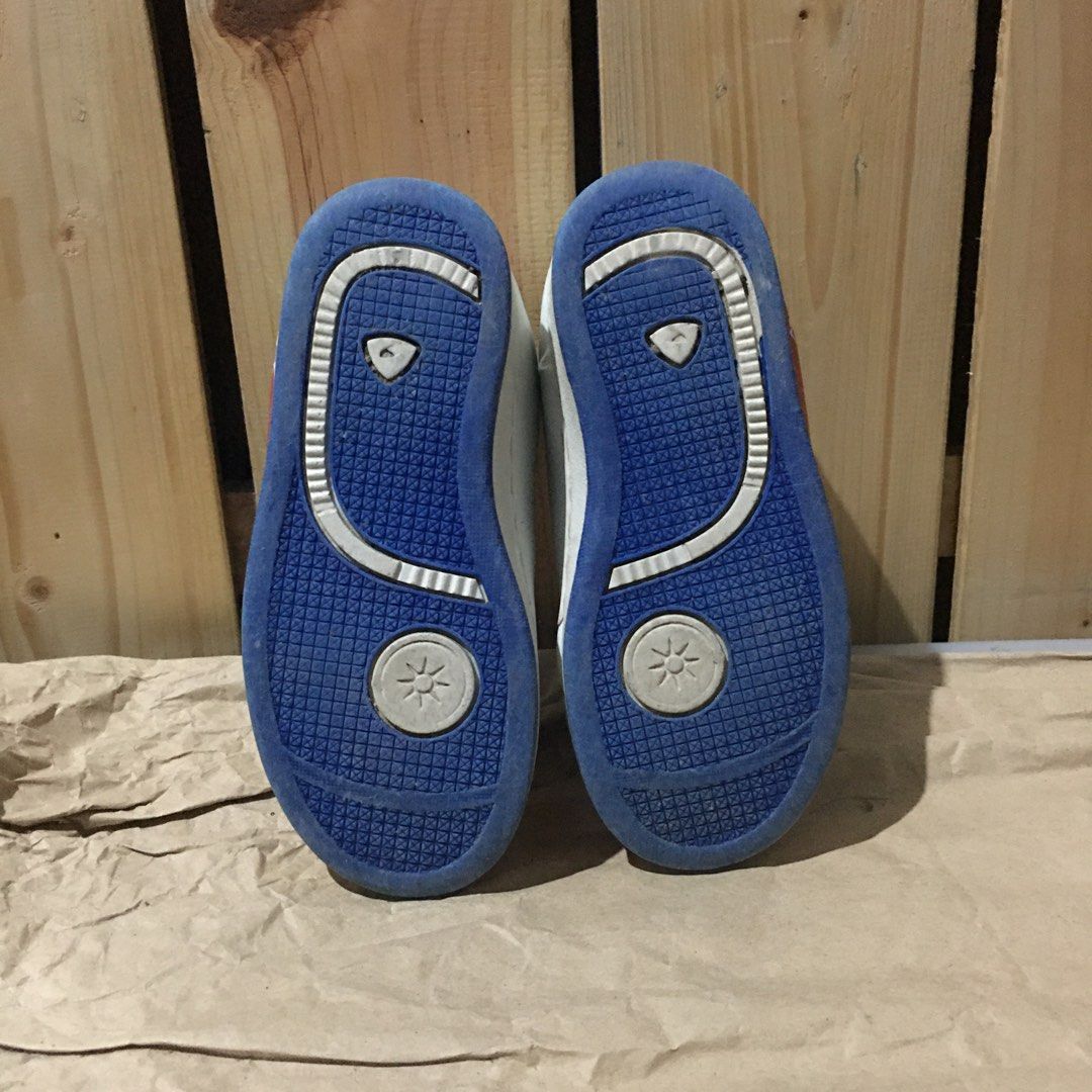 Preloved Lightning Mcqueen Rubber Shoes on Carousell