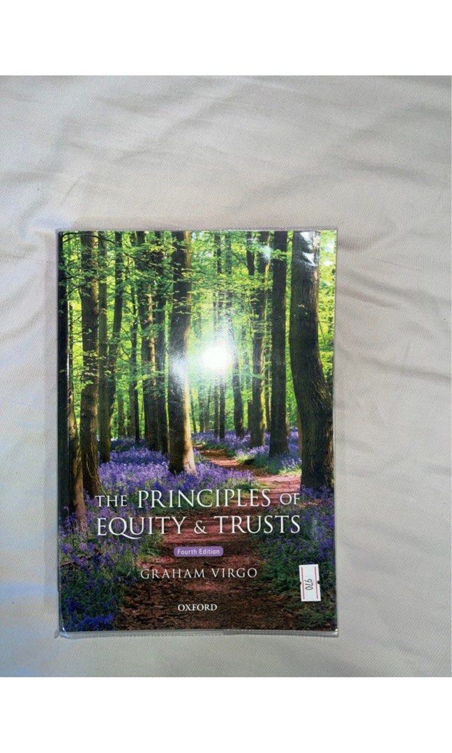 Principles of Equity and Trusts Graham Virgo, Hobbies & Toys, Books ...