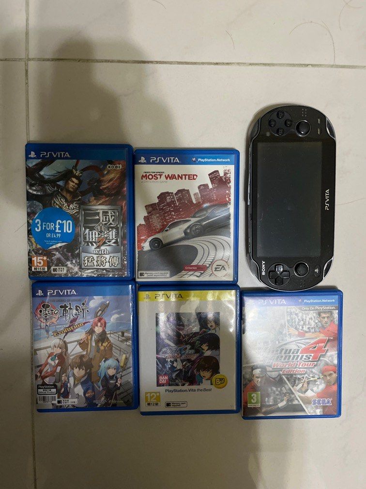 PS Vita 連5隻game, 電子遊戲, 電子遊戲機, PlayStation - Carousell