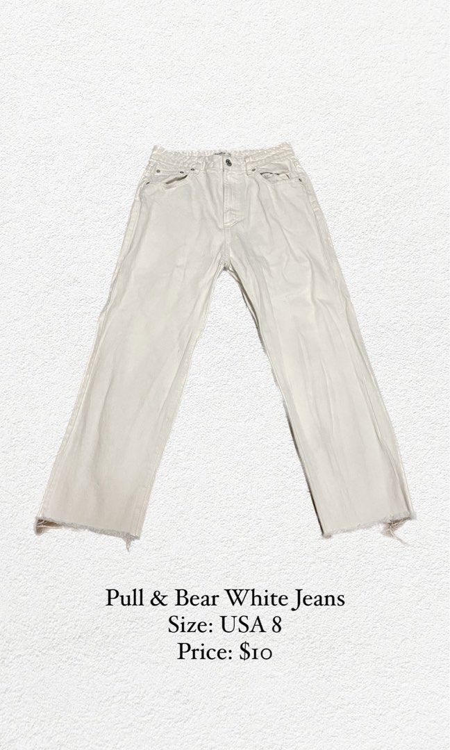White jeans size 8 online