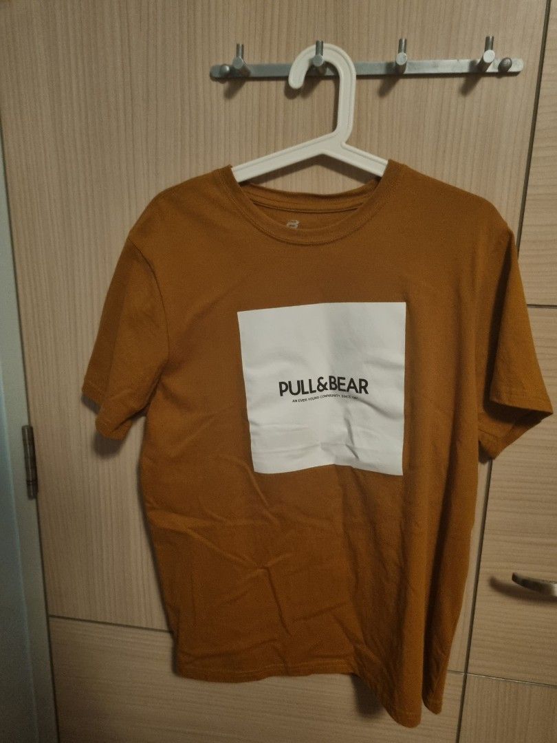 Pull and Bear T Shirt Men s Fashion Tops Sets Tshirts Polo