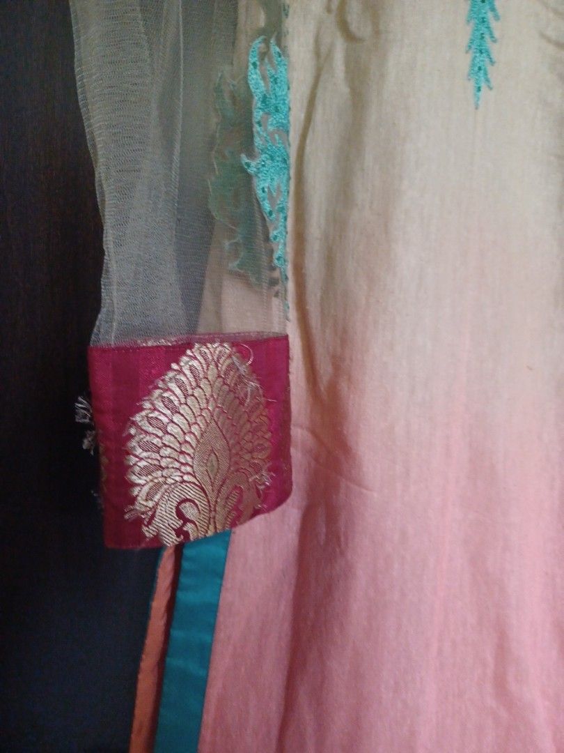 Raw silk sales punjabi suits