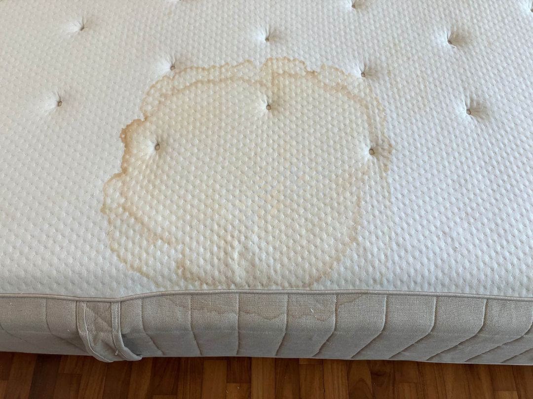 Queen size Ikea Espevar bed frame with mattress (Moving out sale