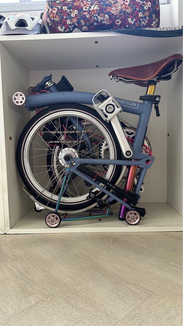 Used brompton online folding bike