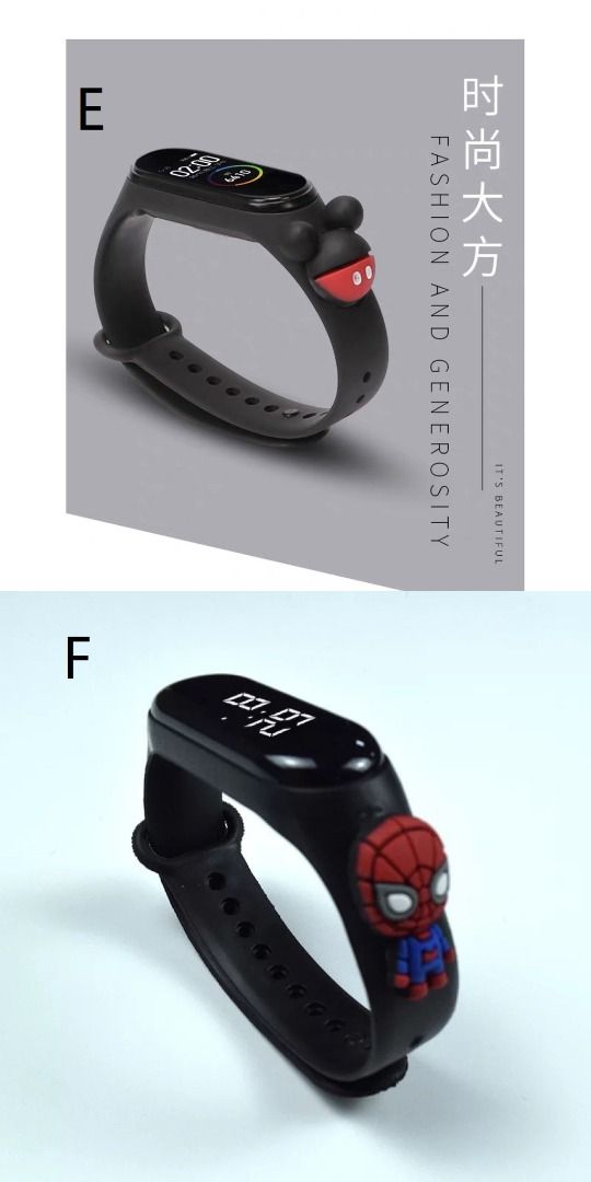 Cute waterproof on sale digital watches