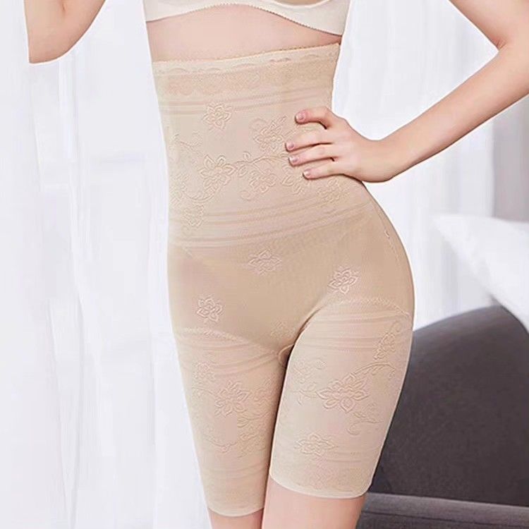 Readystock black/ cream body shaping postpartum abdominal wear high waist  tummy control shapewear pants bodysuit girdle