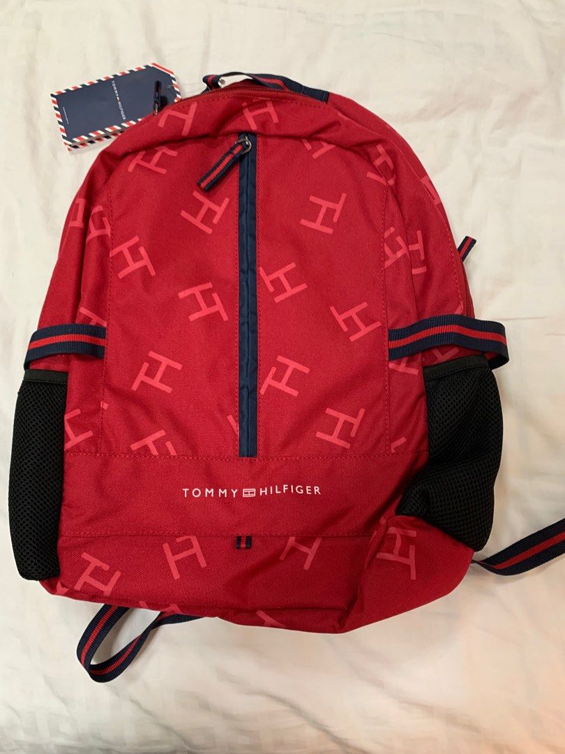 Red tommy backpack online