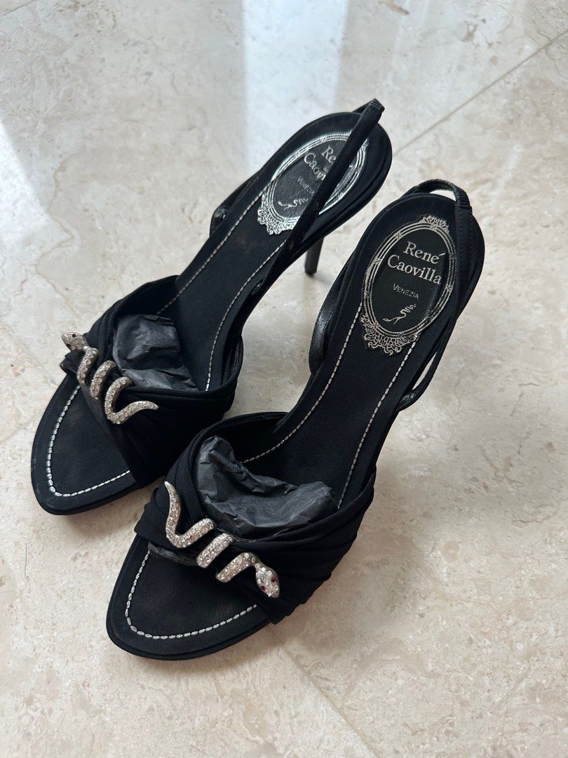 Rene Caovilla Women s Fashion Footwear Heels on Carousell
