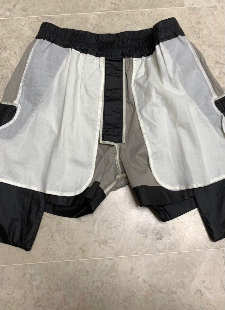 rick owens tecuatl SS20 THOMAS cargo boxer shorts