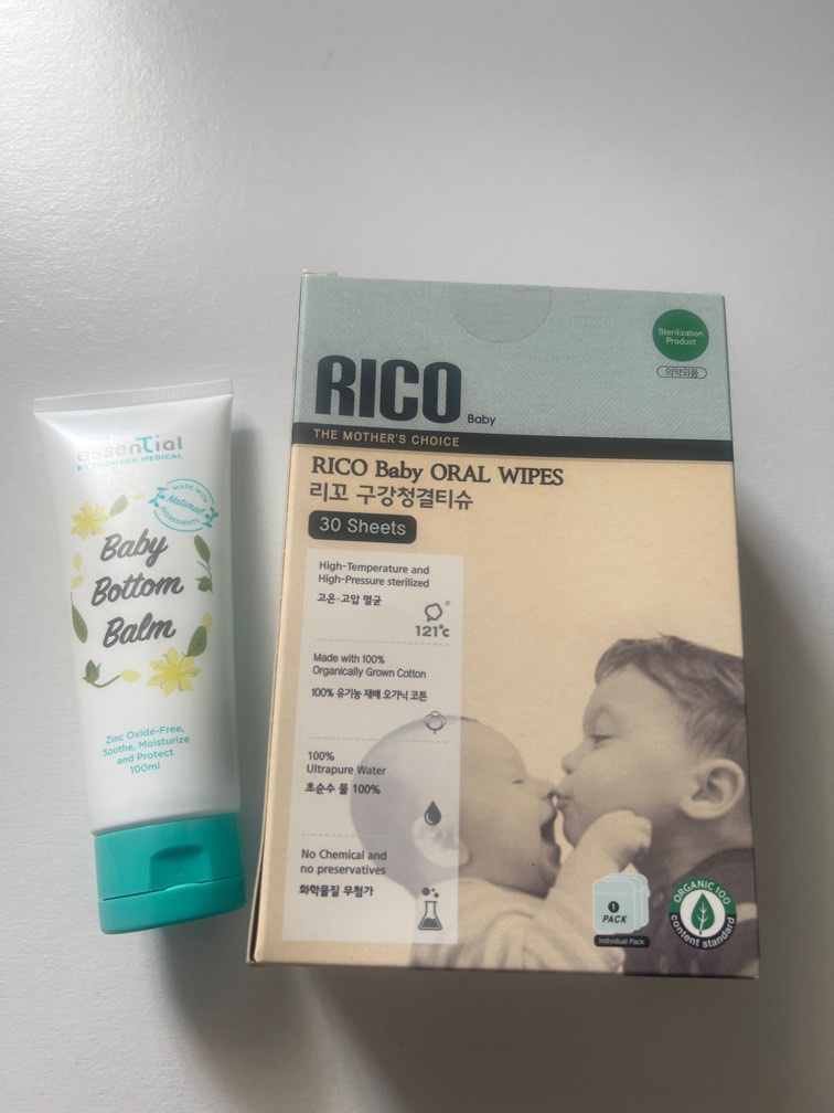 Rico Baby Oral Wipes, Babies & Kids, Bathing & Changing, Baby
