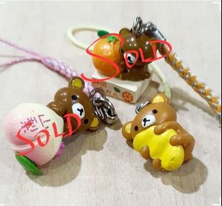 Premium Rilakkuma Korilakkuma music band 3pc plush combo, Hobbies ...