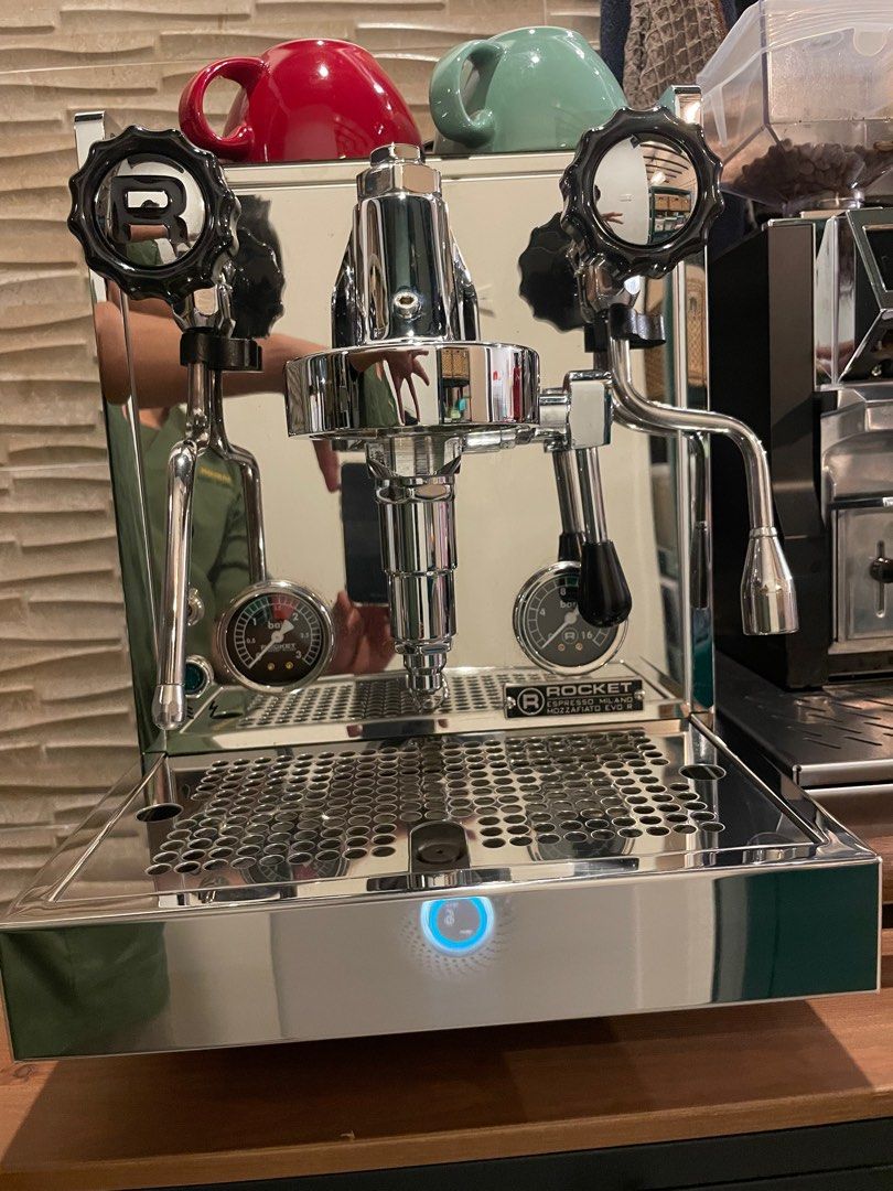 Rocket Mozzafiato Cronometro R Espresso Machine (PID and Timer), TV