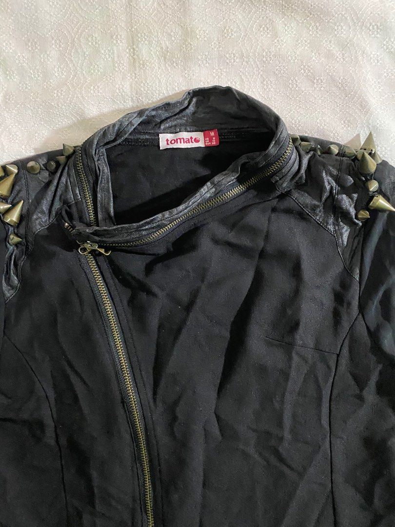 Rockstar jacket with clearance spikes