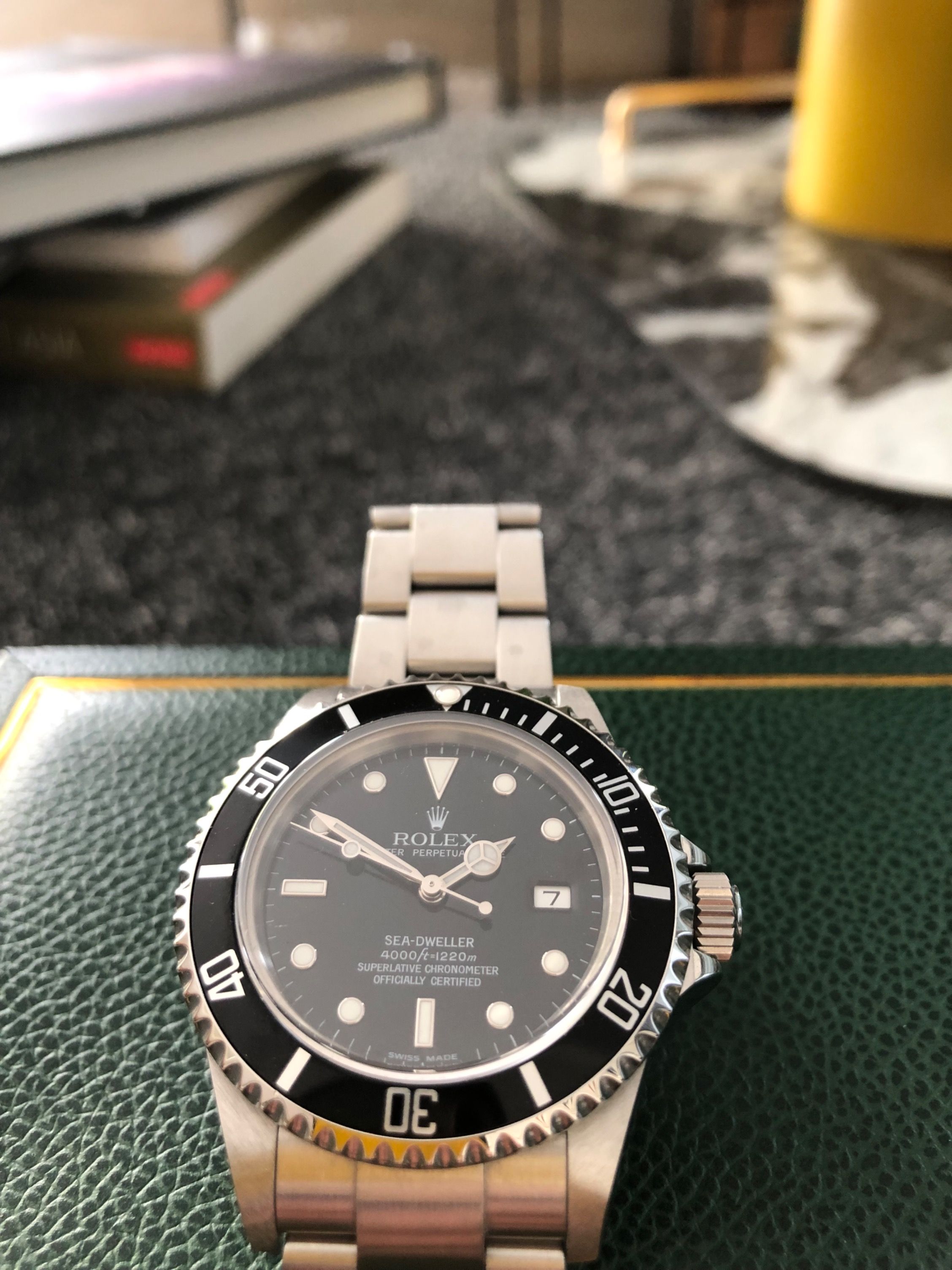 Rolex sea hotsell dweller 16600t