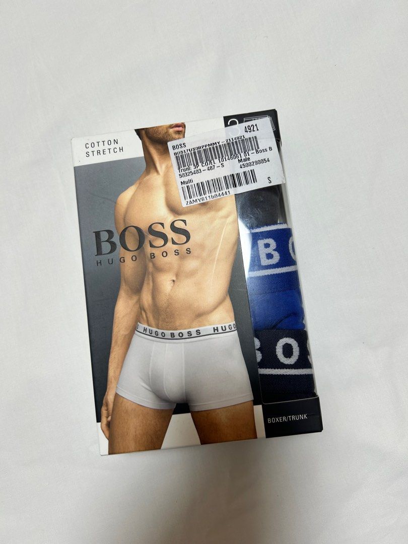 S Hugo Boss Trunks men underwear cotton men undies trunk briefs brief boxer boxers underwears CK