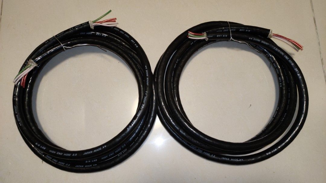 S/A LAB HIGH END HOSE 3.5オーディオ電源ケーブル中古③ - メルカリ