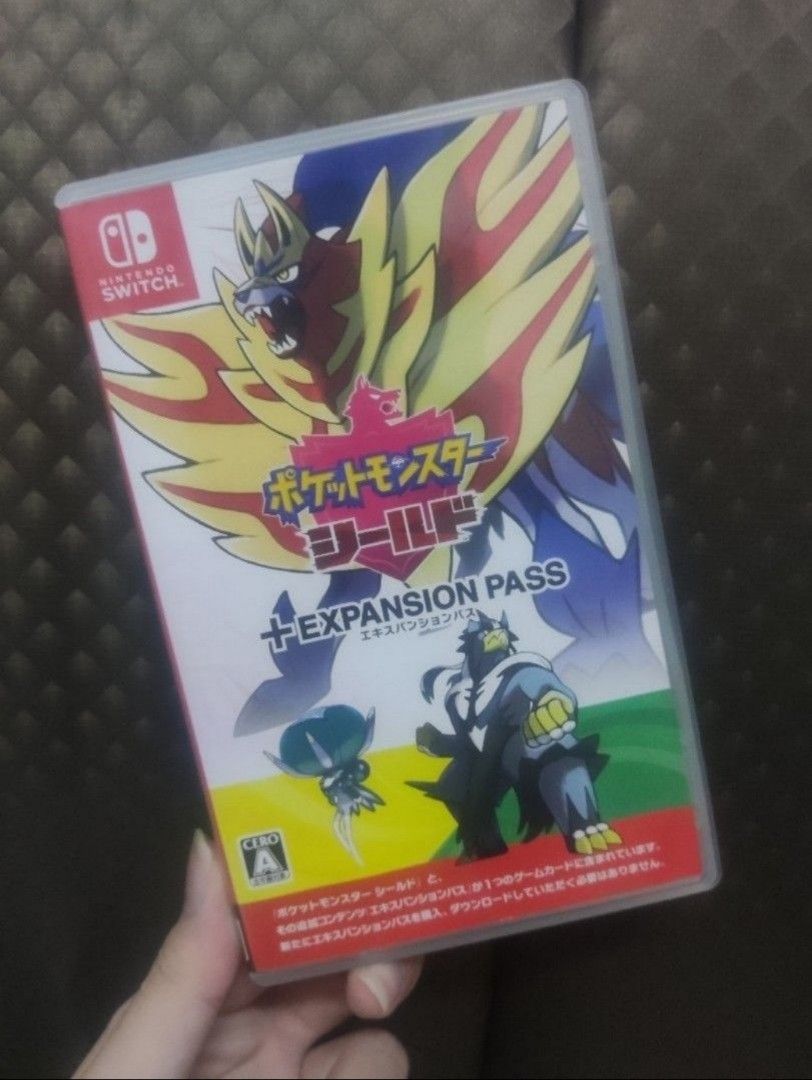 (SALES) Nintendo Switch Pokemon Shield + Expansion Pass, Video Gaming