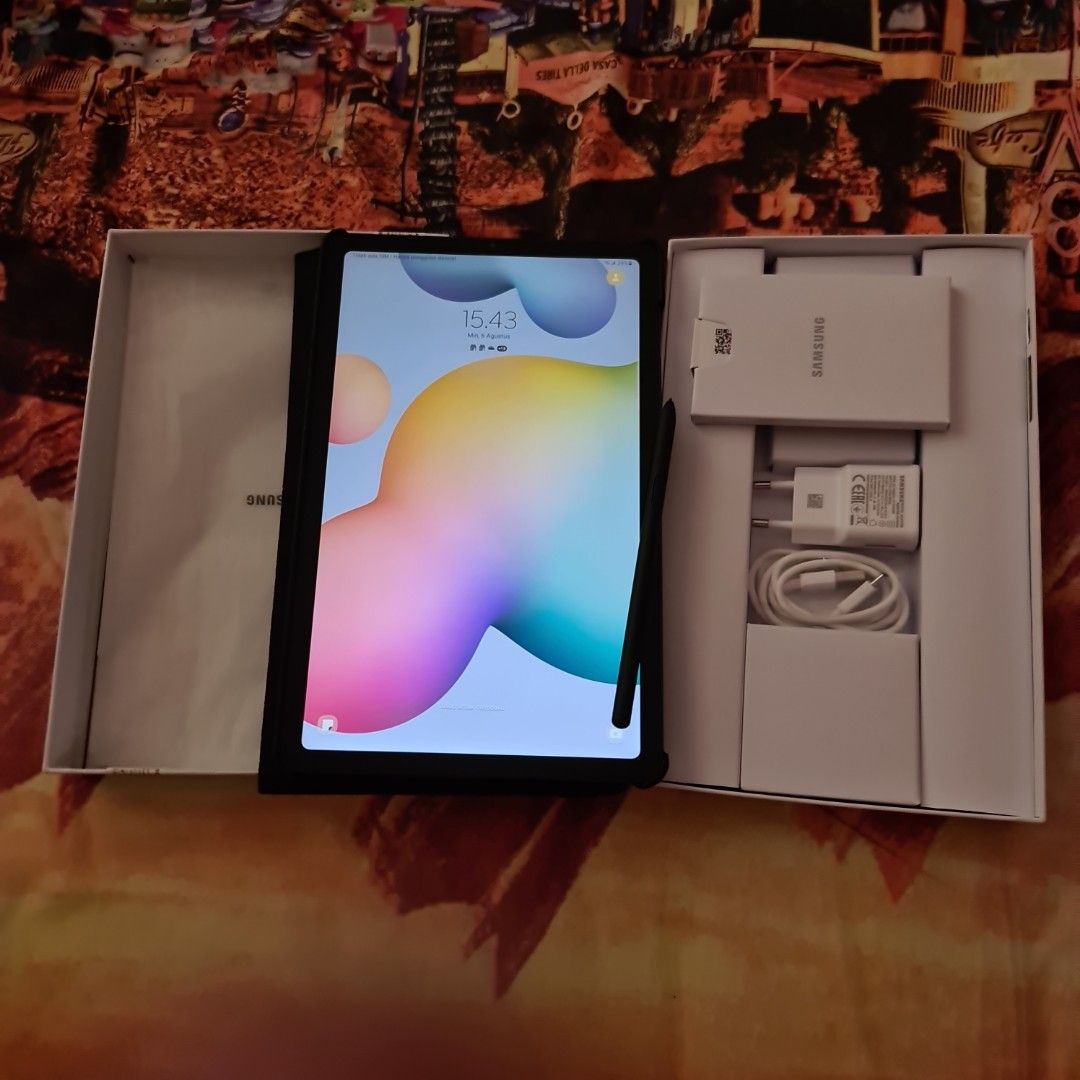 Samsung Tablet S6 Lite Second, Telepon Seluler & Tablet, Tablet di