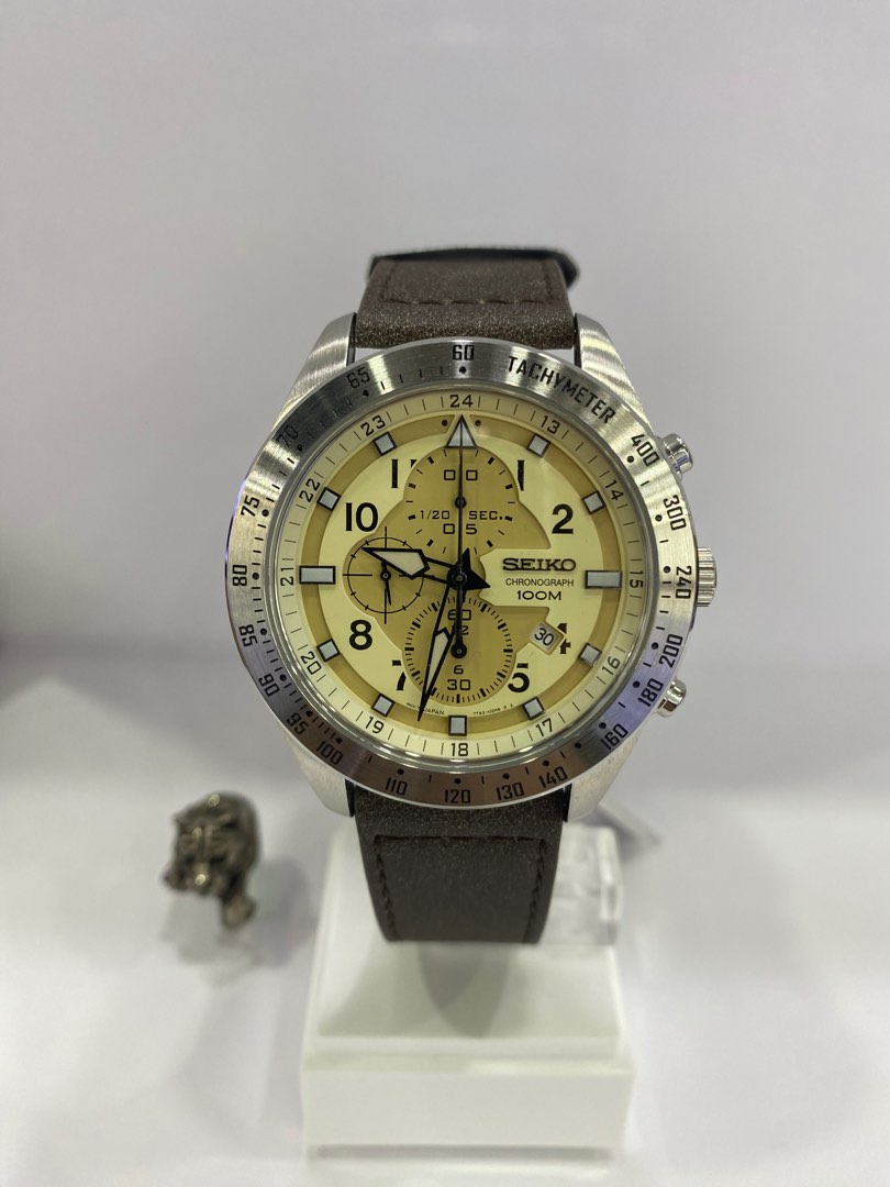 Seiko criteria quartz chronograph outlet sndh45p1