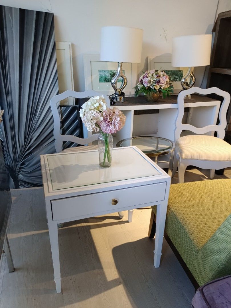 SIDE TABLE HOTEL USED, Furniture & Home Living, Furniture, Shelves