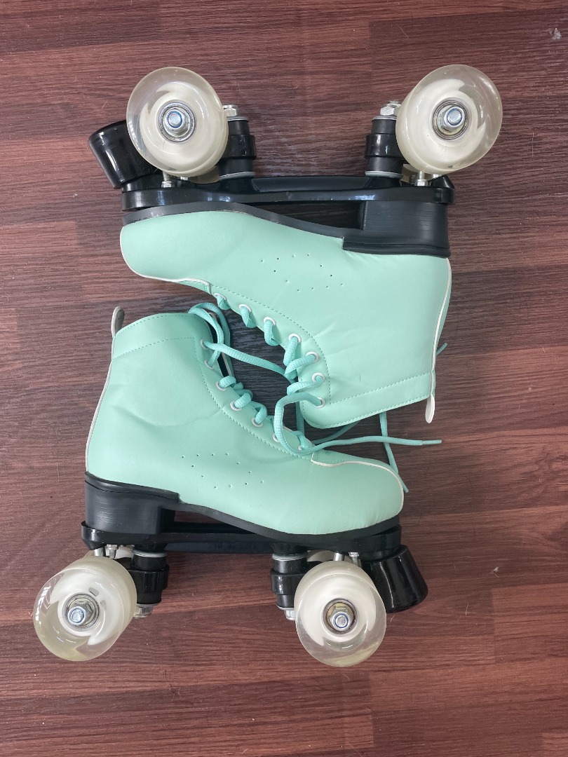 Skate Manila Roller Skates Mint Green, Sports Equipment, Sports & Games, Skates, Rollerblades