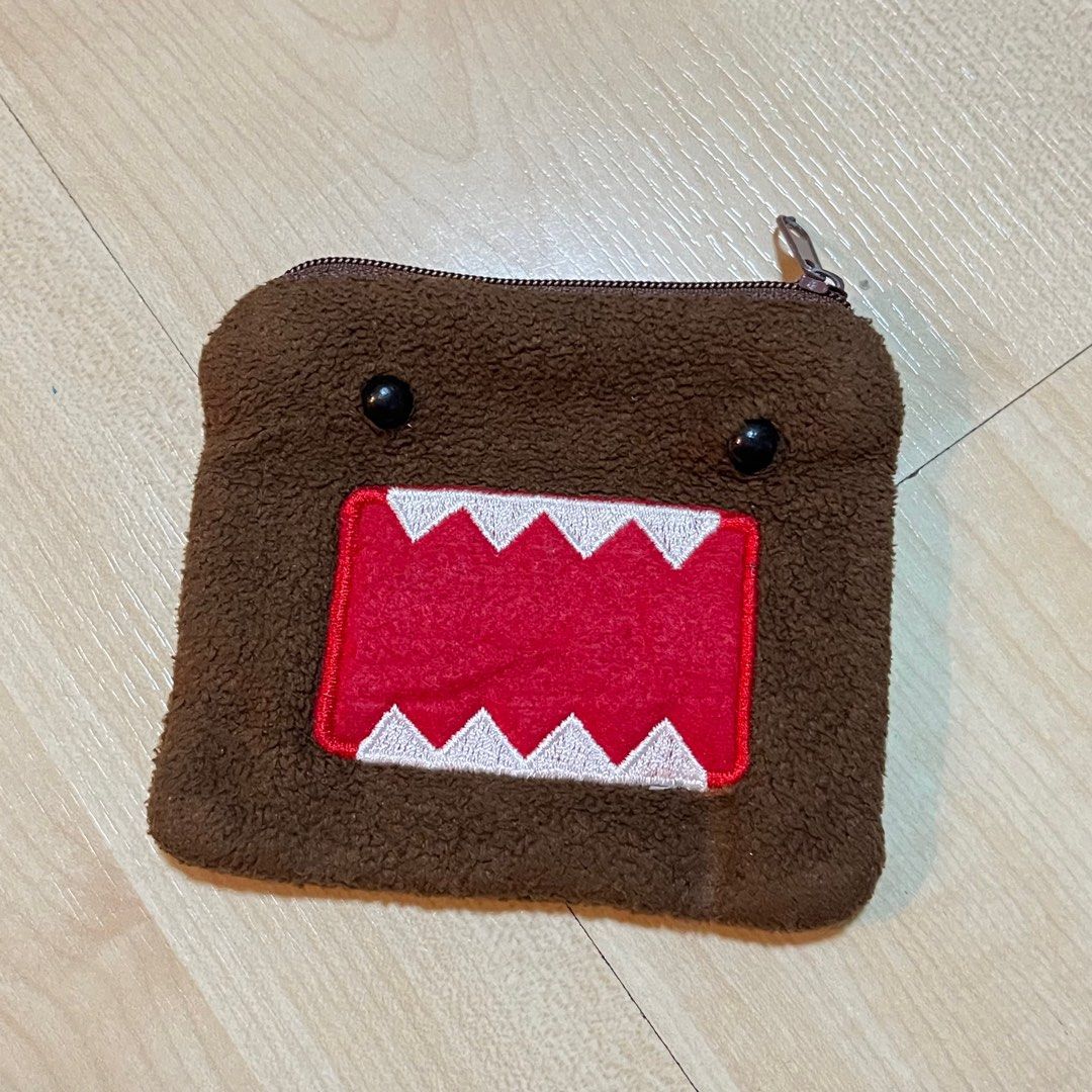 Furry top coin purse