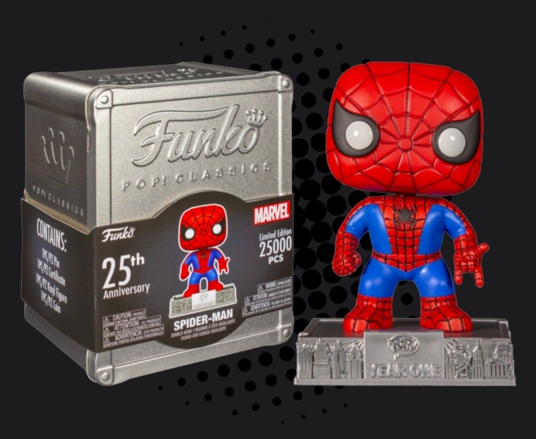 Funko POP! 25th スパイダーマン MARVEL - アメコミ