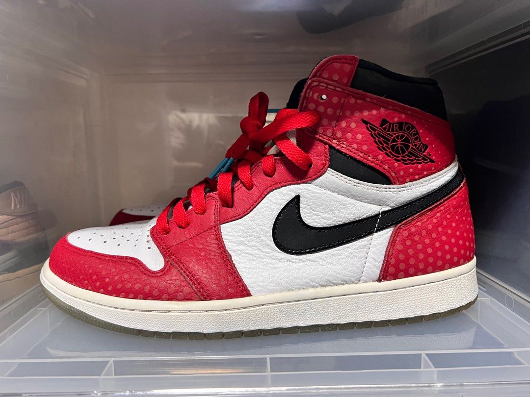 spiderman origin story jordans