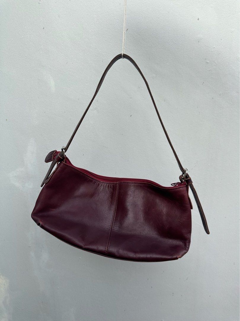 Staple Maroon Mini Shoulder Bag
