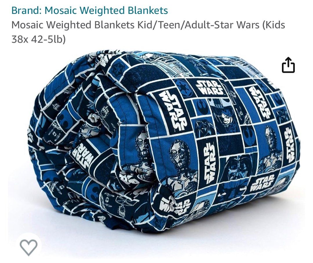 Weighted star wars blanket 2025