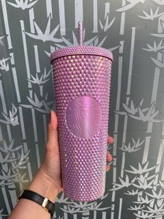 Starbucks Summer 2023 Yellow Bling Cold Cup with Elephant Stopper (24oz),  Furniture & Home Living, Kitchenware & Tableware, Water Bottles & Tumblers  on Carousell