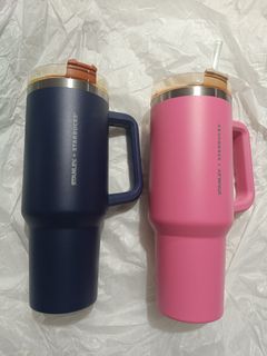 Starbucks Stanley Navy and Blush Quenchers