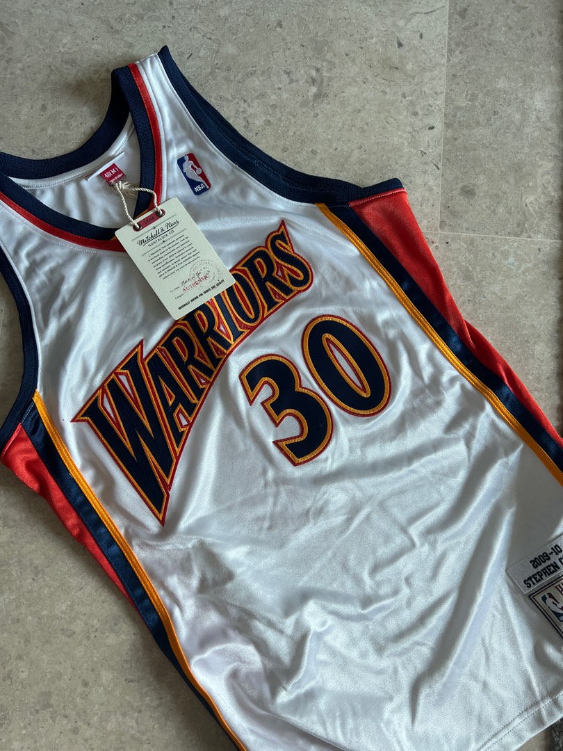 Mitchell and ness curry outlet jersey