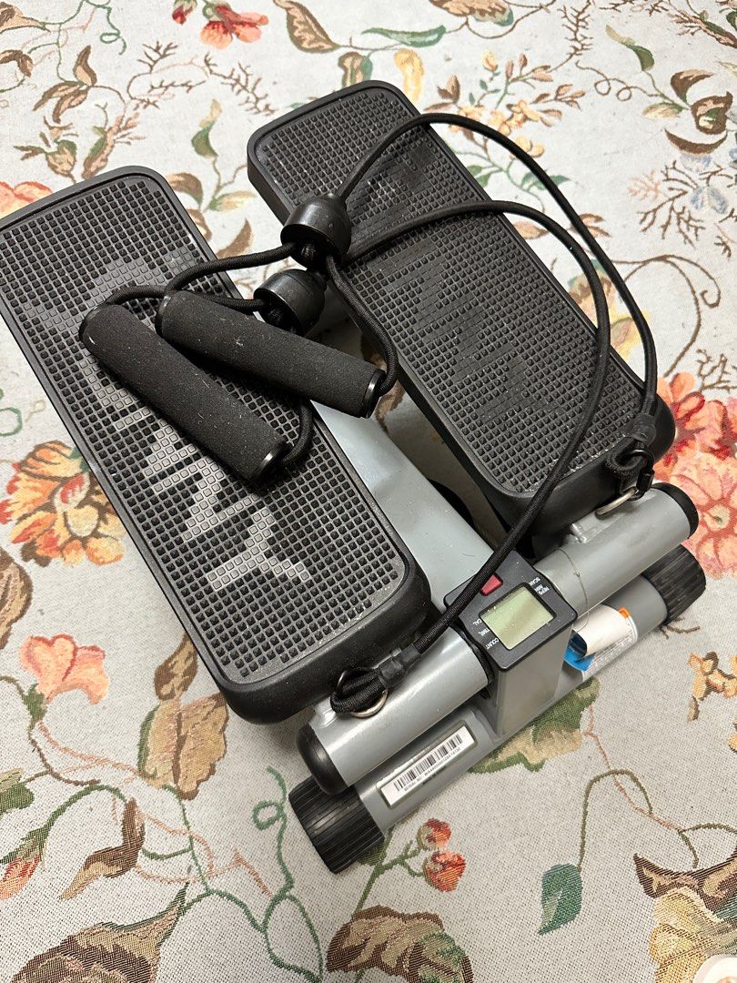 Stepper with resistance bands Sports Equipment Exercise Fitness Cardio Fitness Machines on Carousell