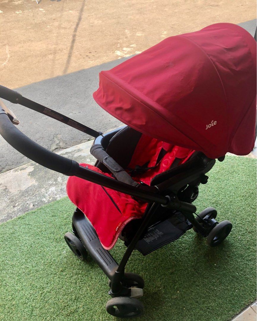 Stroller joie mirus cherry newborn mothercare preloved
