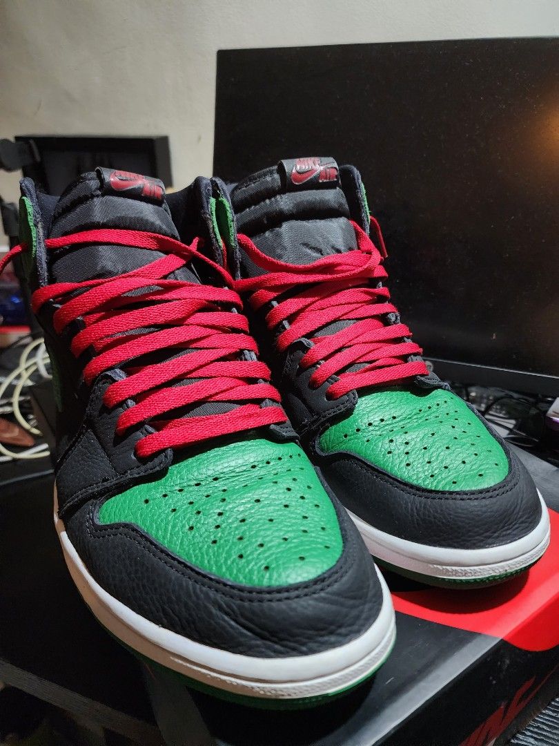 Jordan 1 green gucci hot sale