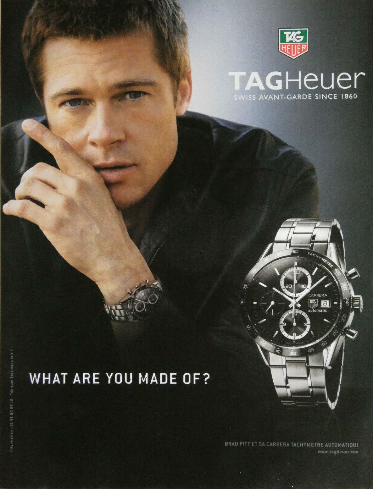 Tag heuer carrera discount brad pitt edition