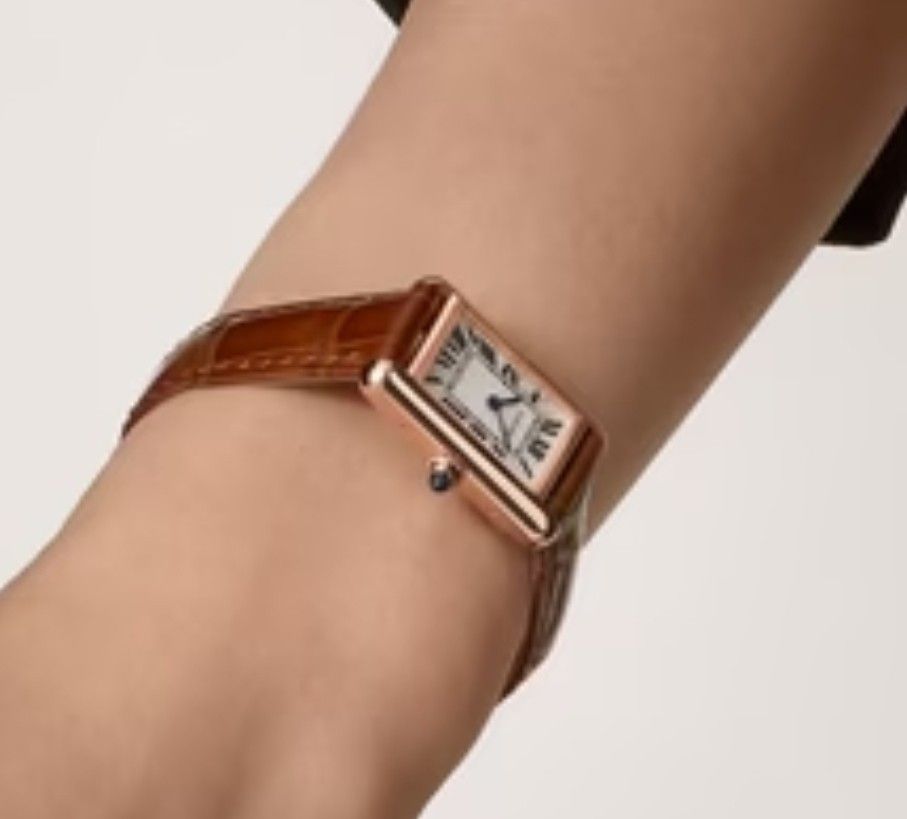 Cartier tank louis women's watch sale