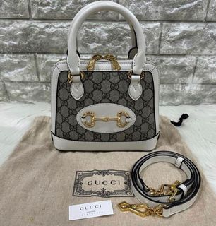 Tas Wanita Authentic Bag Gucci Horsebit Top Handle Branded Original Preloved