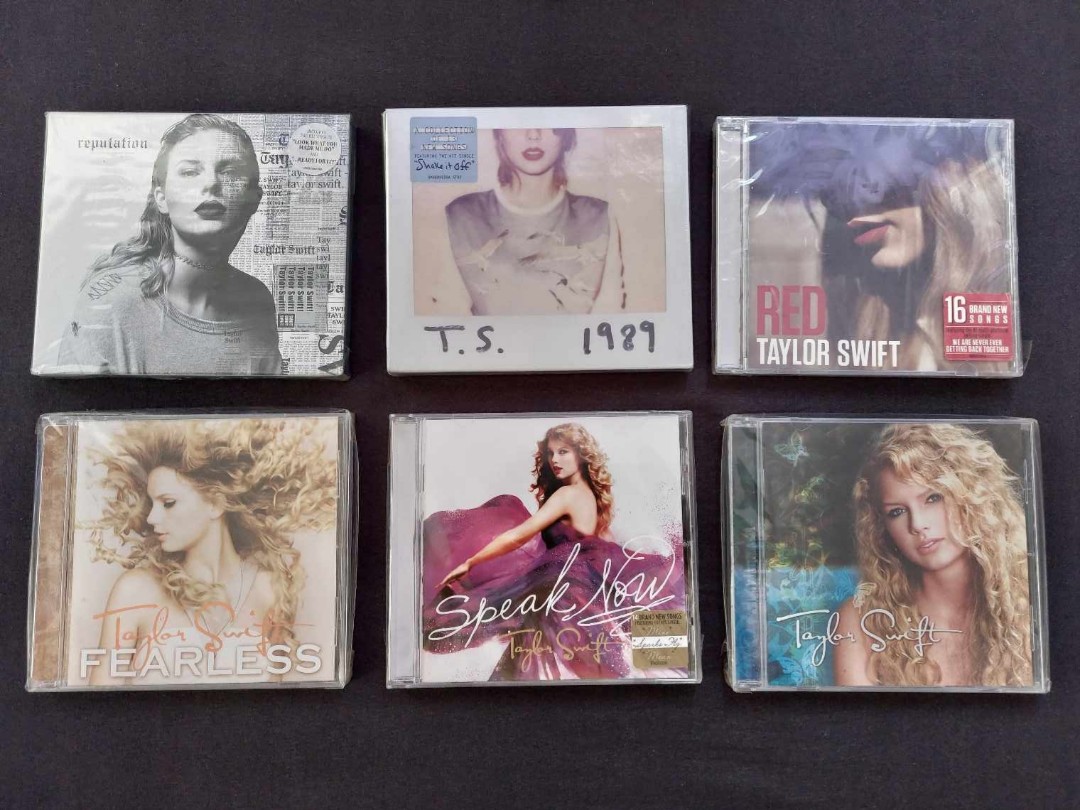 Taylor Swift 13 Album Package CD New Sealed Collection Include the Latest  Album